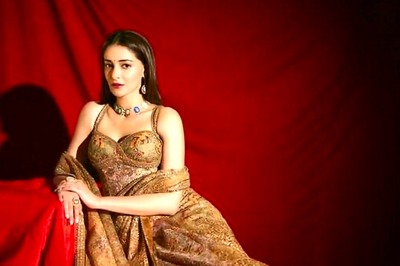 Ananya Panday Serves Timeless Elegance In A Ritu Kumar Saree With Archival Prints