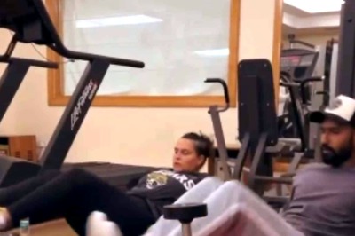 Vicky Kaushal Turns Cheerleader For Neha Dhupia During Midnight Workout Session: 'What A Fighter'