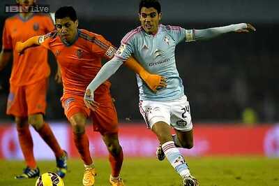 Valencia draw 1-1 at Celta Vigo, Bale's free kick helps Madrid win