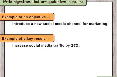 How to Write Objectives and Key Results (OKRs)