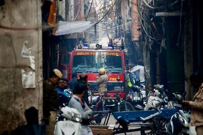 Factory Had No Fire Clearance, Say Officials After Blaze at Delhi's Anaj Mandi Kills 43; Owner, Manager Held