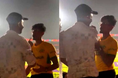 Bengaluru Cricket Fans Engage in Fiery Dispute Over Seating Issues During PAK vs AUS, Watch Video