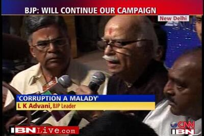 Corruption is a vexing issue, says Advani