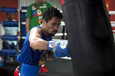 Manny Pacquiao Not Slowing Down in Build Up to Jessie Vargas Fight