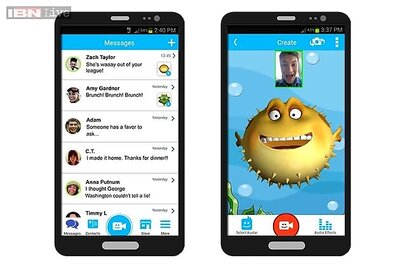 Intel launches Pocket Avatars messaging app that caricatures a sender's expressions