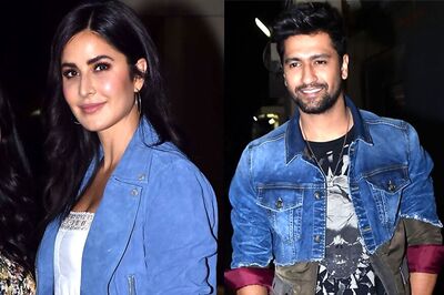 Vicky Kaushal and Katrina Kaif Get Snapped Together at the Bhoot Screening