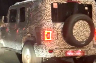 Mahindra Thar 5-door Spotted Testing; Could Launch in 2023