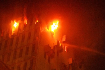 Fire Breaks Out At Furniture Market In West Delhi's Kirti Nagar
