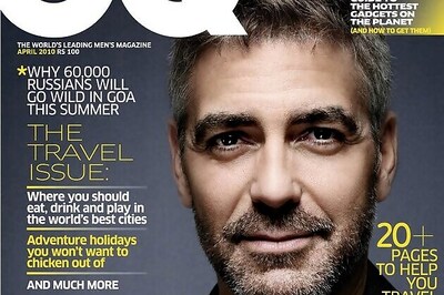George Clooney on the cover of GQ