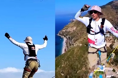 Meet Jaan Roose, The Man Who Walked 3.6 Km On A Slackline But Missed World Record By A Whisker