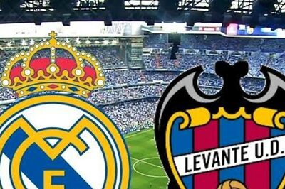 Real Madrid vs Levante Live Streaming: When and Where to Watch La Liga 2021-22 Live Coverage on Live TV Online