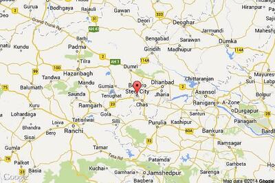 Naxals blow up Railway track in Bokaro district