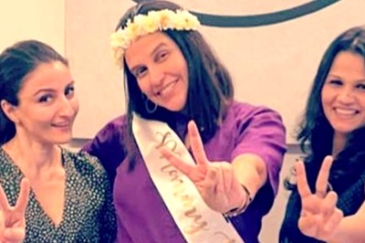 In Photos: Inside Neha Dhupia's 'Surprise' Baby Shower With Soha Ali Khan, Angad Bedi