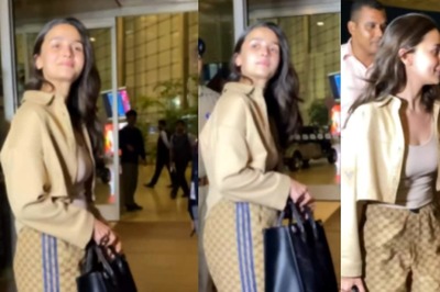 Alia Bhatt Rocks the No-makeup Look at the Mumbai Airport When Departing for the MET Gala 2023
