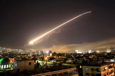 Over 100 Missiles Fired at Syria, Many 'Intercepted' as US, France, Britain Launch Major Joint Strike