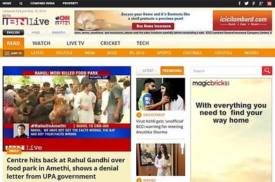 Presenting IBNLive with a new design and features