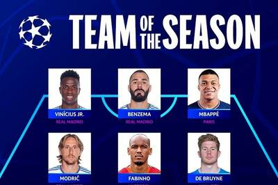 Real Madrid, Liverpool Have Four Players Each in Champions League's Team of the Season