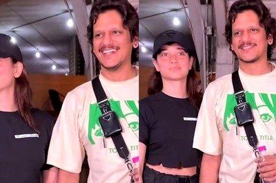Vijay Varma, Tamannaah Bhatia Enjoy Late Night Movie Date For Crew, Exit Hand-in-Hand | Watch