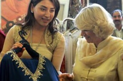 Camilla’s outfit evokes Diana memories