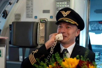 Love Is In The Air: Pilot Proposes To His Flight Attendant Girlfriend; Here's What Happens Next