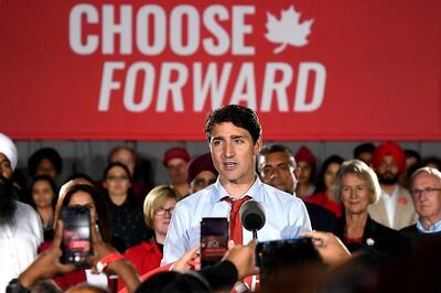 Canada's Trudeau, His 'Sunny Ways' Darkened by Scandals, Seeks to Retain Power in Election