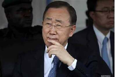UN chief Ban Ki-moon condemns Lebanon bombings, calls for 'restraint'