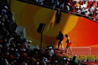 Athletics superstar Liu's injury mars China's brightest Games