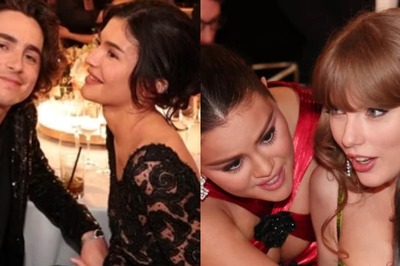 Were Selena Gomez And Taylor Swift Talking About Kylie Jenner Timothée Chalamet At The Golden Globes? Read On