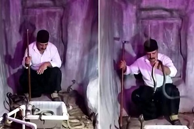 Watch: Man Survives After Being Locked In A Room Full Of Snakes