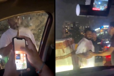 Caught On Camera: Drunk Biker Smashes Car Windshield In Bengaluru, Creates Ruckus