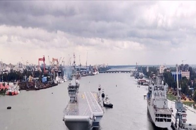 'Reincarnated' Indian Aircraft Carrier, Vikrant, Begins Sea Trials in Kochi Today