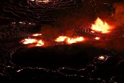 EXPLAINER: Fountaining Hawaii Lava Creates Molten Rock Lake