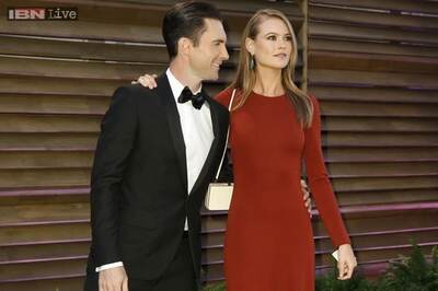 Adam Levine and Behati Prinsloo performed at their wedding reception