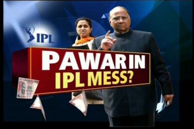 IPL bid made in individual capacity: Pawar