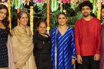 Sanya Malhotra Breaks Into Bhangra, Celebrates Lohri With Sister Shagun And Brother-In-Law Achin Jain