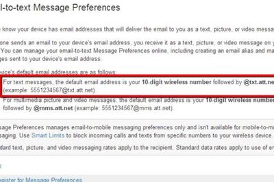 How to Send a Text from Email
