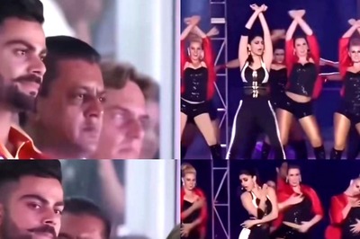 Anushka Sharma Dances To 'Thug Le' At IPL 8, Virat Kohli's Reaction Grabs Attention | Throwback Video