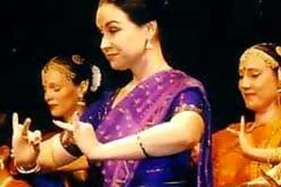 Austrian Radha dances to Indian tunes