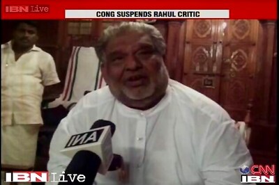 Suspended Kerala Congress leader sticks to remarks against Rahul