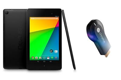 Google unveils new Nexus 7, Android 4.3, Chromecast Internet TV dongle