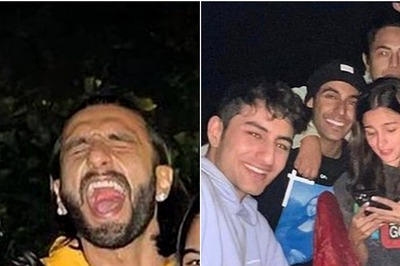Ibrahim Ali Khan’s Pics with Ranveer Singh, Alia Bhatt from Rocky Aur Rani Ki Prem Kahani Set are Viral