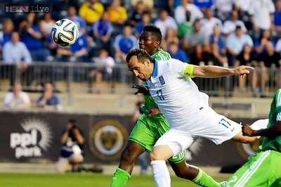 Greece, Nigeria tune up with 0-0 draw