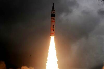 First Night Trial of Nuclear Capable 'Agni-II' Missile Successfully Test-Fired in Odisha