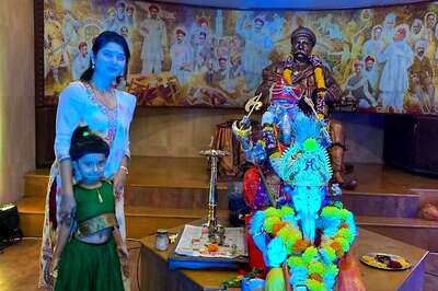 This Ganeshotsav, Prajakta Mali Visits Five Honourable Ganapathi In Pune; See Pics