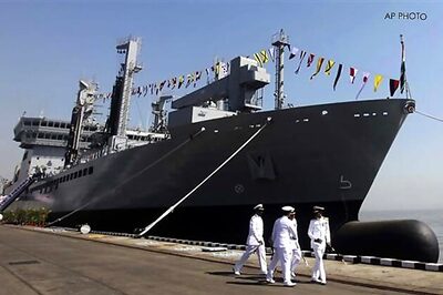 Naval warship INS Betwa suffers damage