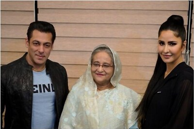 Salman Khan, Katrina Kaif Meet Bangladesh PM Sheikh Hasina