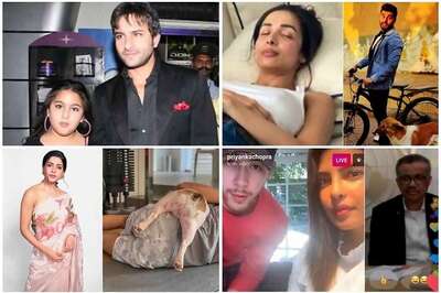 Sara Ali Khan Twins with Dad Saif in Childhood Pic, Arjun Kapoor Trolls Malaika Arora for Smiling in Sleep
