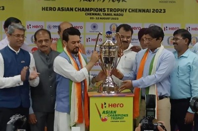 Asian Champions Trophy 2023: Sports Minister Anurag Thakur Unveils Trophy as 'Pass The Ball' Tour Gets Underway