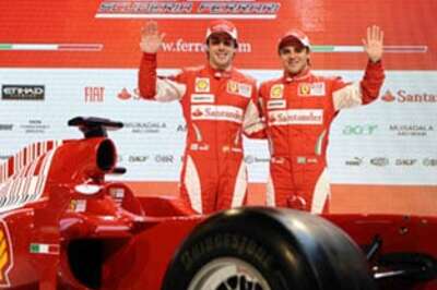 Pics: Ferrari's new car ready to burn F1 tracks