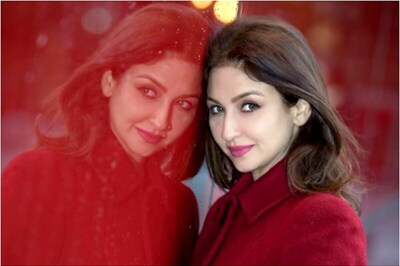 Saumya Tandon Shoots for Bhabiji Ghar Par Hain, See Pics